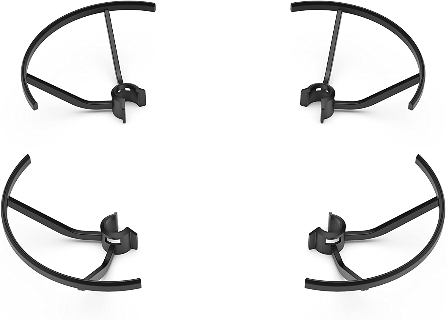 Tello 6958265163586 Easy to Mount and Detach Propeller Guards - Black
