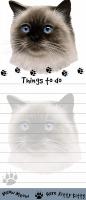 "Himalayan Cat Magnetic List Pads" Uniqu
