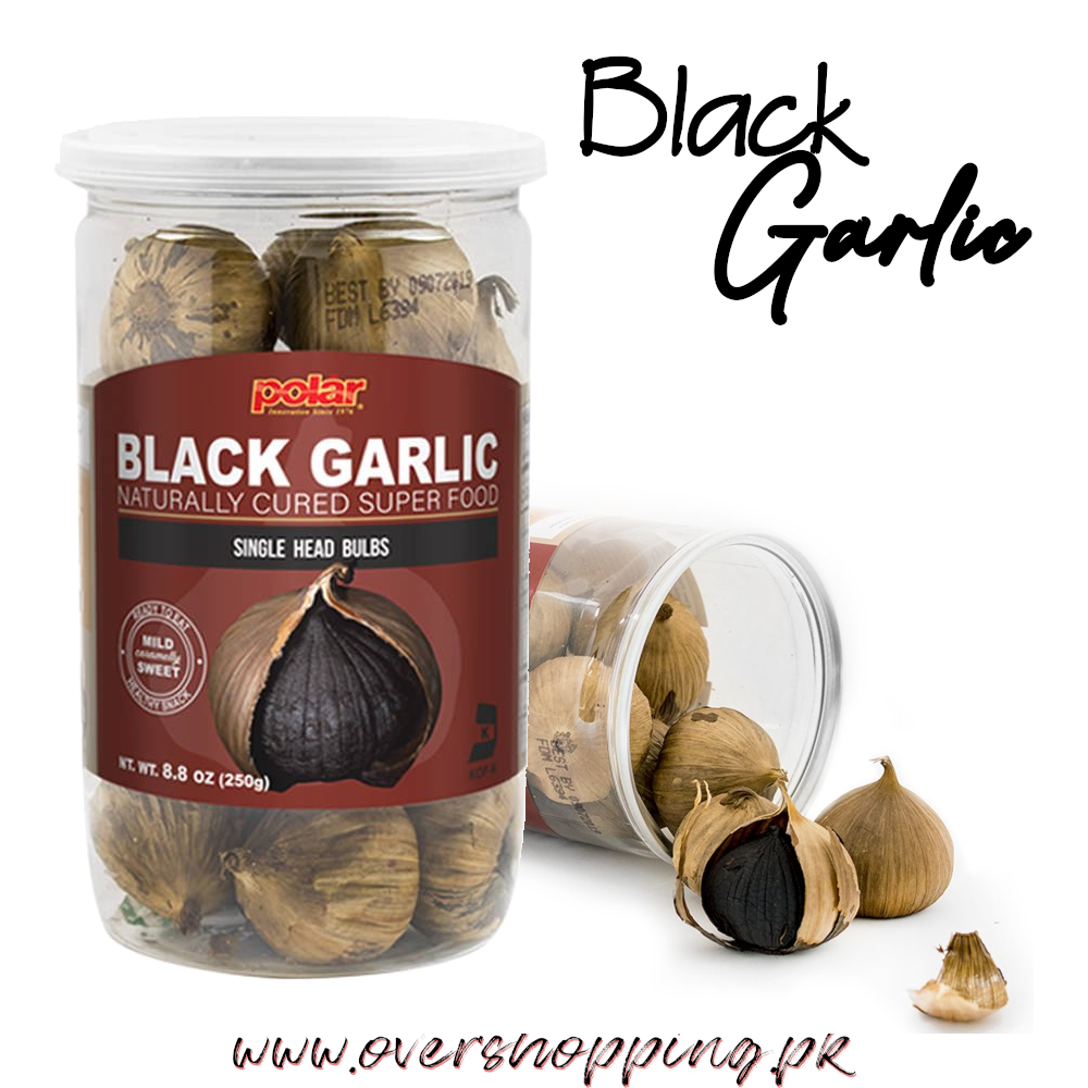 Whole Black Garlic Whole Bulbs, Easy Peel, All Nat