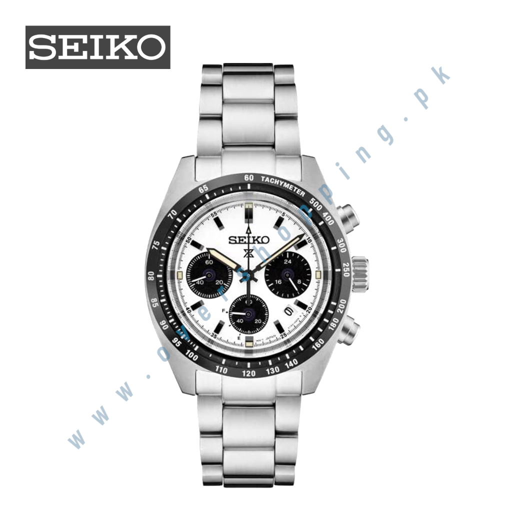 SEIKO Men's SSC813 Prospex Solar Chronograph Watch&hellip;