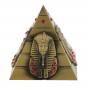 ZOVIE Metal Egyptian Pyramid Pharaoh Avatar Statue