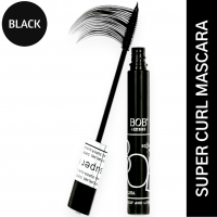 Bob Super Curl Mascara Waterproof, Deep Black