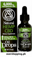 Alliant Hemp Full-Spectrum CBD Oil, 30ml (200mg CBD & 2mg THC)