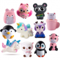 WATINC Random 3 Pcs Jumbo Animal Squishy Sweet Sce