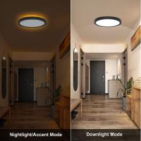 13 Inch LED Flush Mount Ceiling Light with Day &am