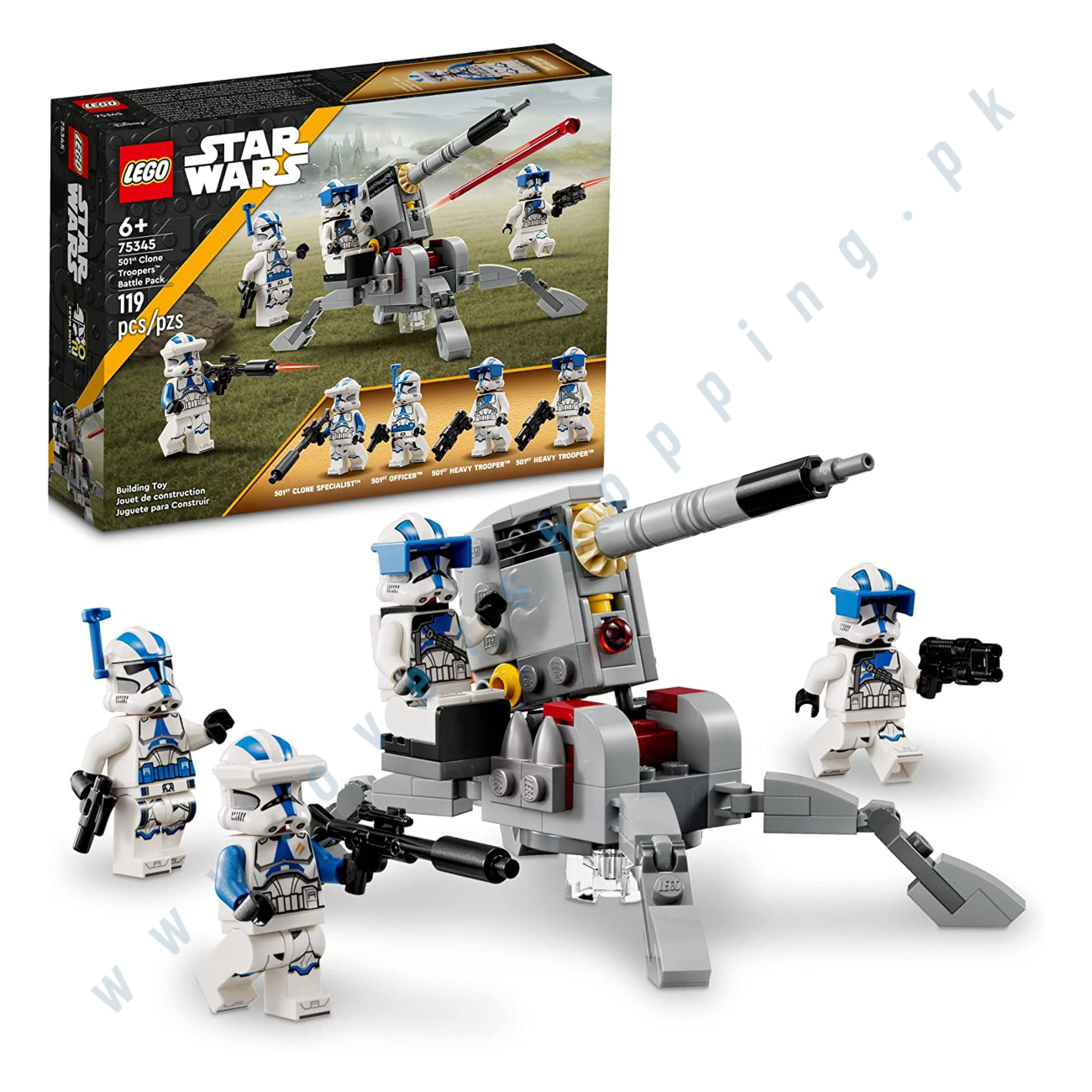 LEGO Star Wars 501st Clone Troopers Battle Pack 75