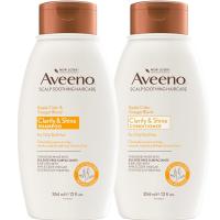 Aveeno Apple Cider Vinegar Shampoo + Conditioner 12oz - Clarifying Formula for Oily Hair - High Shin