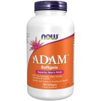 NOW Foods ADAM™ Men’s Multivitamin Softgels – Superior Men’s Multi Formula, 180 Count (Plant