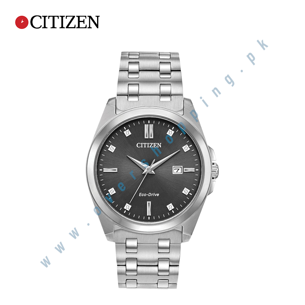 Citizen Eco-Drive Corso Quartz Mens Watch, Stainle&hellip;