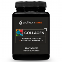 Youtheory Men's Premium Collagen - 5,000mg Daily Hair & Skin Support Formula (290 Tablets)