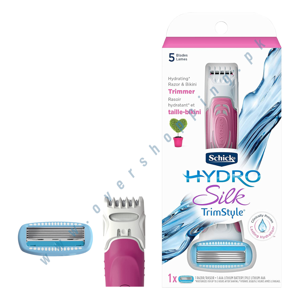 Schick Hydro Silk TrimStyle Moisturizing Razor for