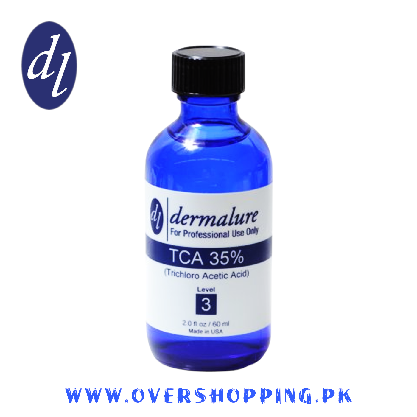 Dermalure Lactic Acid Peel 35% - Exfoliating & Brightening Solution for Pakistani Skin