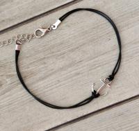 Mens Anchor Beach Boho Anklet - by  Baronyka