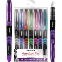ZEBRA PEN Fountain Pen, 0.6mm - 7 Count