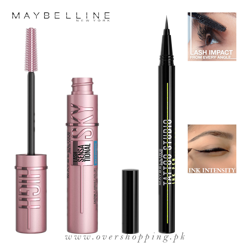 Maybelline Sky High Waterproof Mascara Makeup, Ver