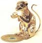 Swarovski Crystal Element Studded Monkey Figurine 