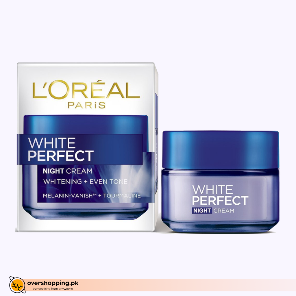 L'Oreal Paris White Perfect Night Cream - 1.7 Fl.Oz (50ml)