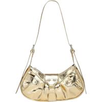 Verdusa Women’s Pleated Metallic PU Leather Hobo&hellip;