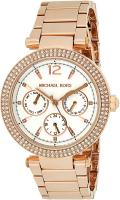 Michael Kors Women's Parker Rose Gold Tone Stainle