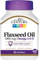 Original 21st Century Flaxseed Oil 1000mg | Omega 