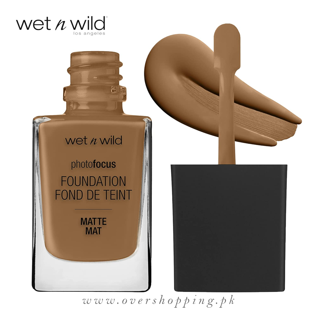 Wet and Wild Foundation – Photo Focus Matte Liquid Foundation Cocoa | Vegan & Cruelty-Free