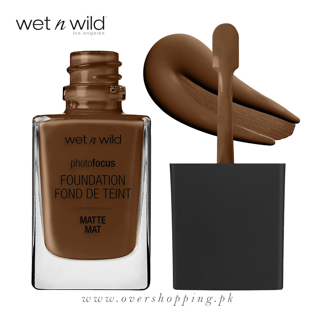 Wet and Wild Foundation – Photo Focus Matte Liquid Foundation Espresso | Vegan & Cruelty-Free