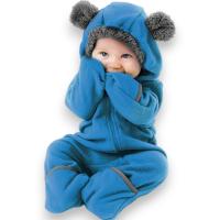 Cuddle Club Fleece Baby Bunting Bodysuit with Hood