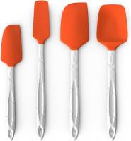 M KITCHEN WORLD Heat Resistant Silicone Spatulas S