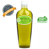 100% Pure and Natural Premium Grade Organic Unrefined Hemp Seed Oil by Dr.Adorable 8 oz