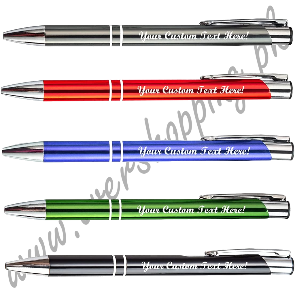 Click Action Custom Printed Name Pens – FREE PER