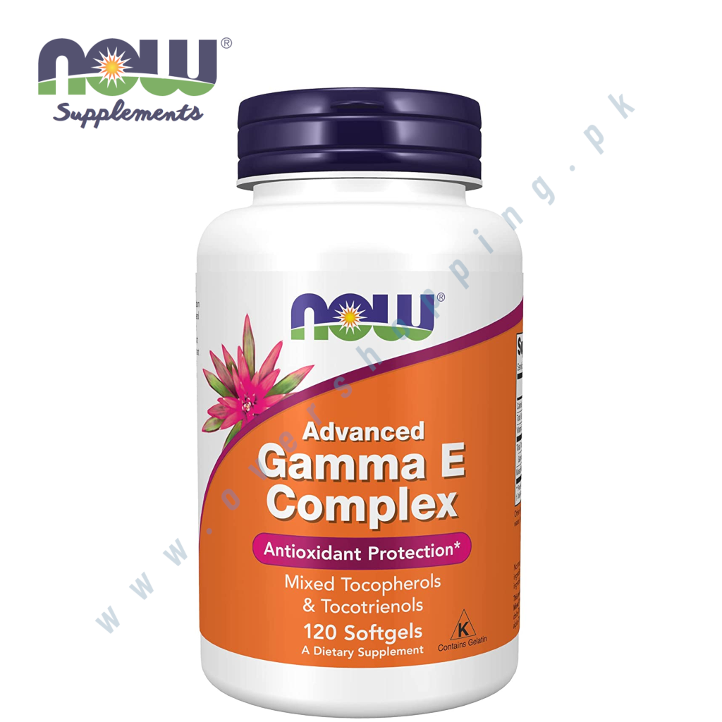 NOW Supplements, Advanced Gamma E Complex, Mixed T