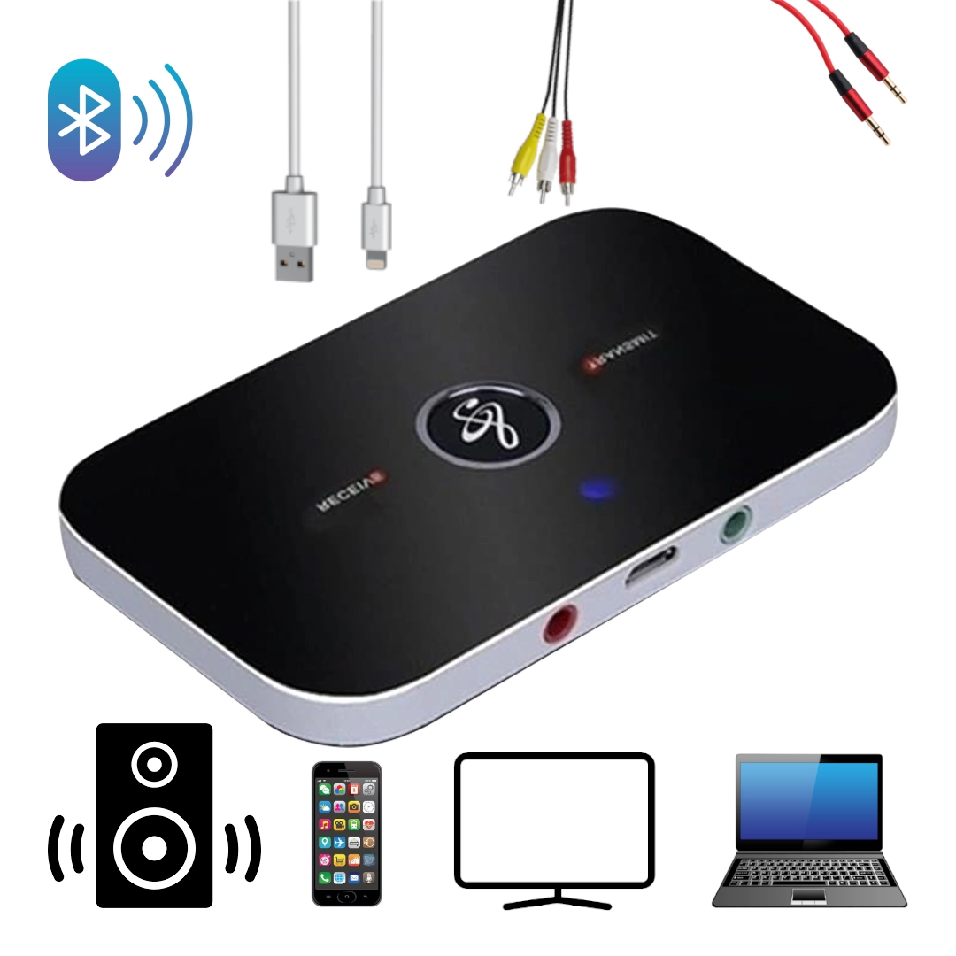 2-in-1 Wireless Bluetooth 5.0 Adapter — Transmitter & Recei