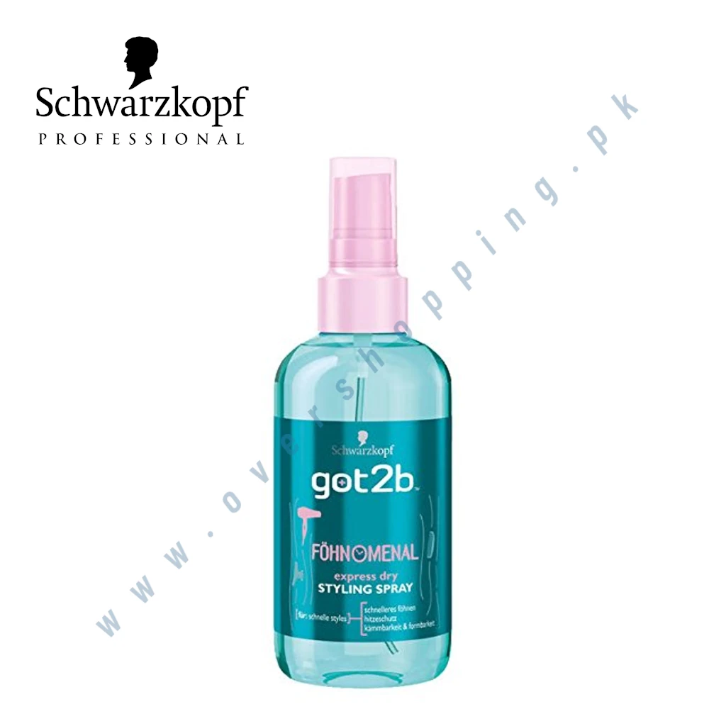 Schwarzkopf got2b Phenomenal Express Dry Styling Spray 200 ml / 6.8 fl oz