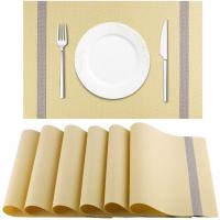 Artand Placemat, Crossweave Woven Vinyl Non-Slip I