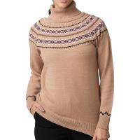 Classic Fair Isle Womens Turtleneck Sweater – So