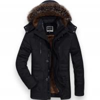 Winter Men's Down Jacket Warm Hooded High-quality 