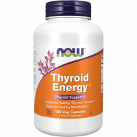 NOW Foods Thyroid Energy Veg Capsules (180 Capsules, Pack of 1)