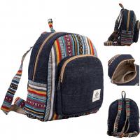 Freakmandu Mini Hemp Backpack - Eco-Friendly Small