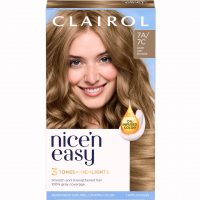 Clairol Nice'n Easy Permanent Hair Dye, 7C Dark Cool Blonde Hair Color