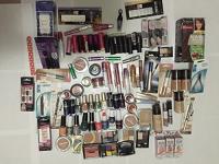 50 Piece Wholesale Makeup Assorted Lot ~ L oreal Maybelline Covergirl Sally Hansen Almay Revlon &amp