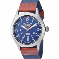 Timex Men's Expedition Scout 40mm Watch - Blue/Tit&hellip;