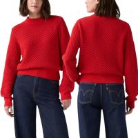 Levi’s Womens Snowflake Crew Pullover Anneli Geo