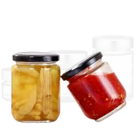 Airtight Ergo Jar with Lid: Ideal Round Honey Glas