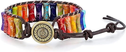 7 Chakra Bracelet for Women & Men - Handmade N