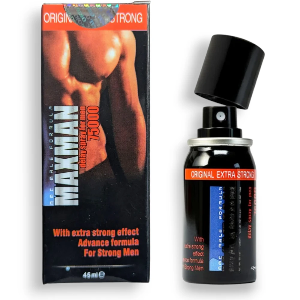Maxman 75000 Delay Spray for Men – Long Lasting Performance Spray
