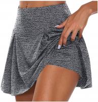 aihihe Women's Skorts Athletic Two Layer Golf Yoga Skirts Indoor Outdoor Workout Running Jogging Sportswear Outfit