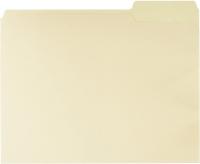 Amazon Basics 1/3-Cut, Right Position File Folders