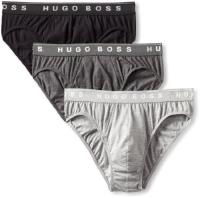 BOSS HUGO BOSS Men s Cotton 3 Pack Mini Brief, Cha