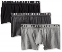BOSS HUGO BOSS Men s Cotton Stretch 3 Pack Boxer S