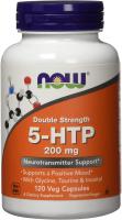 NOW Foods - 5-HTP Double Strength 200 mg. - 120 Vegetarian Capsules